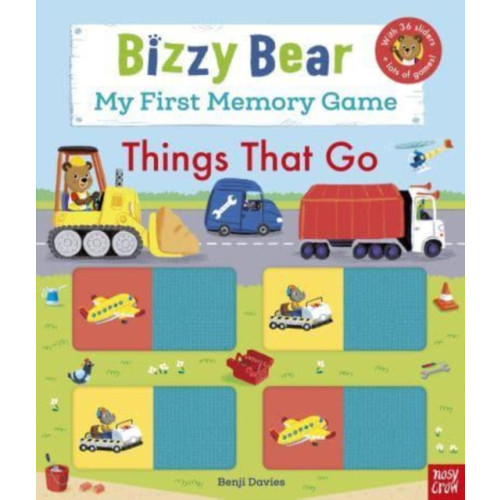 Nosy Crow Ltd Bizzy Bear: My First Memory Game Book: Things That Go (bok, board book, eng)