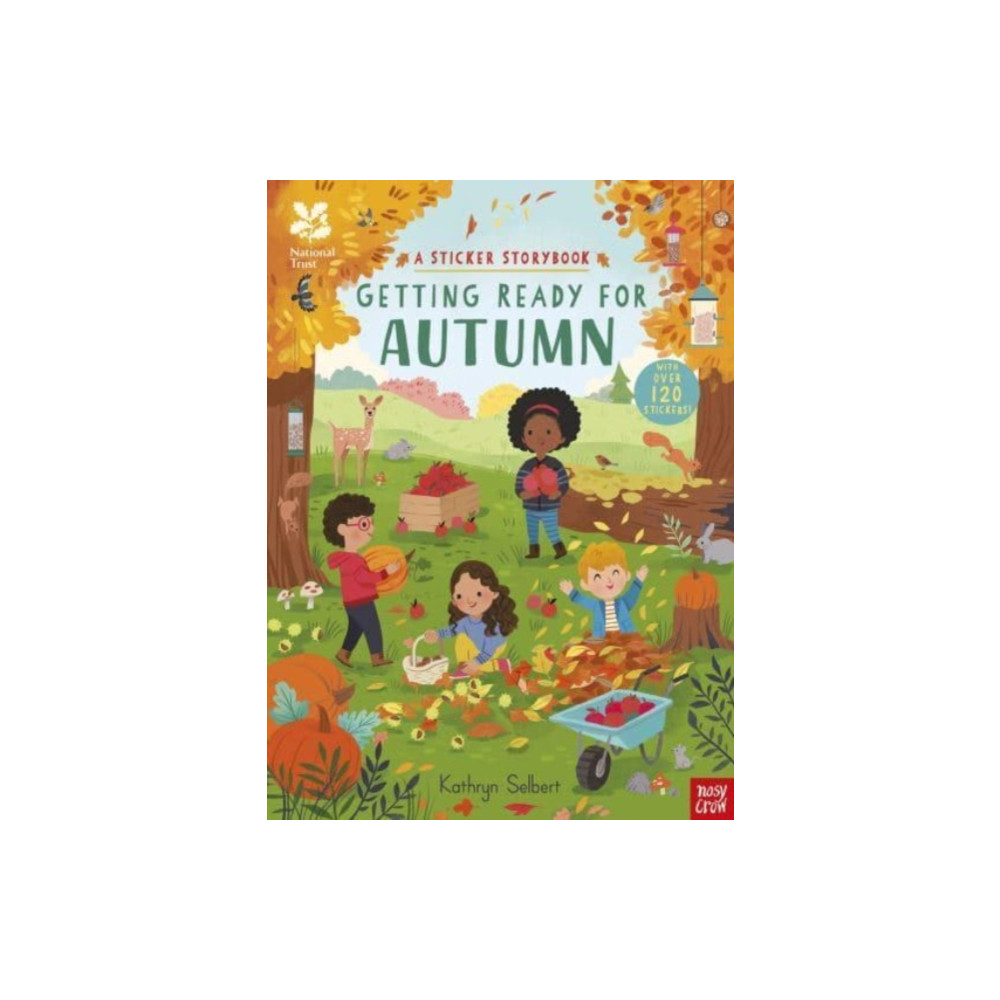 Produktbild för National Trust: Getting Ready for Autumn, A Sticker Storybook (häftad, eng)