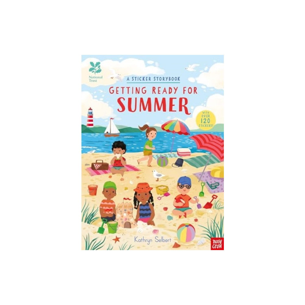 Produktbild för National Trust: Getting Ready for Summer, A Sticker Storybook (häftad, eng)