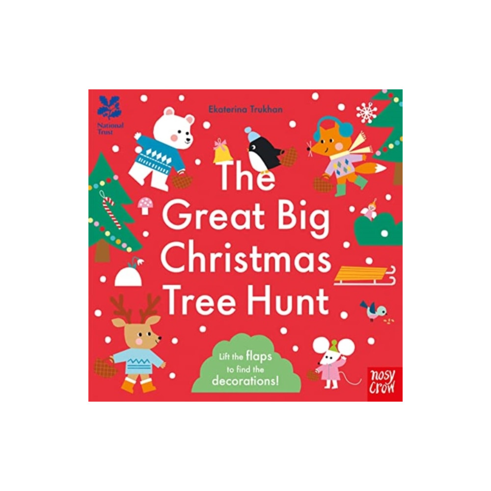 Produktbild för National Trust: The Great Big Christmas Tree Hunt (bok, board book, eng)