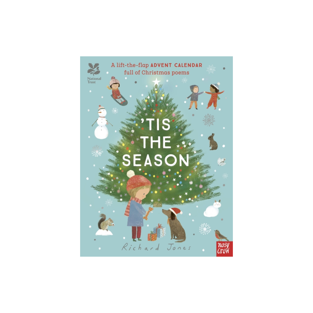 Produktbild för National Trust: 'Tis the Season: A Lift-the-Flap Advent Calendar Full of Christmas Poems (bok, board book, eng)