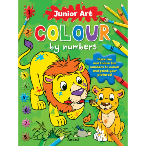 Award Publications Ltd Junior Art Colour By Numbers: Lion (häftad, eng)