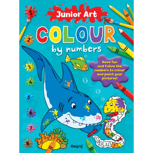 Award Publications Ltd Junior Art Colour By Numbers: Shark (häftad, eng)