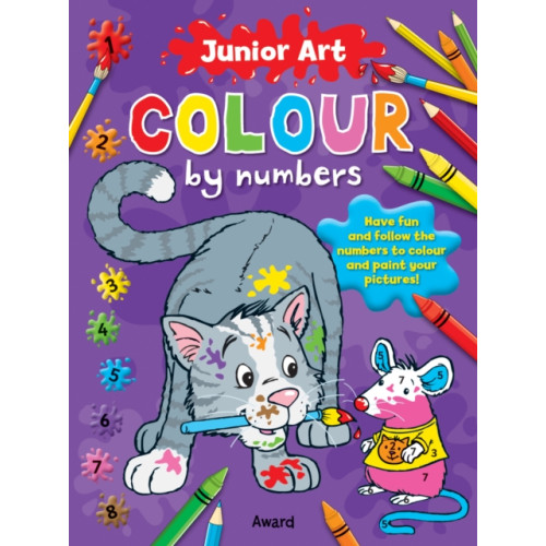 Award Publications Ltd Junior Art Colour By Numbers: Cat (häftad, eng)