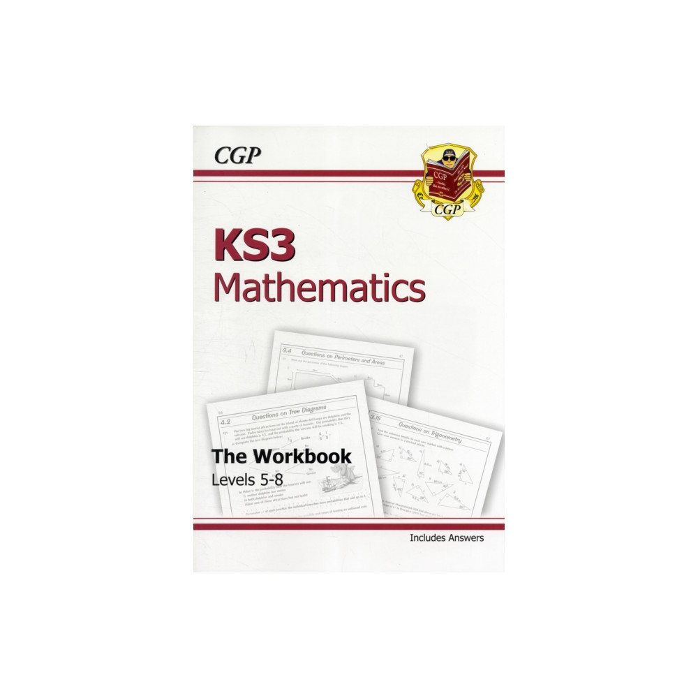 Produktbild för KS3 Maths Workbook - Higher (includes answers) (häftad, eng)