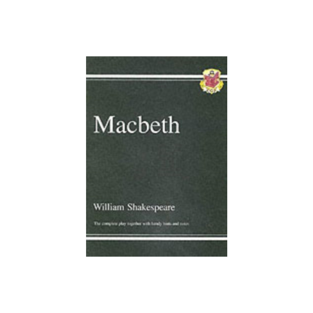 Produktbild för Macbeth - The Complete Play with Annotations, Audio and Knowledge Organisers (häftad, eng)