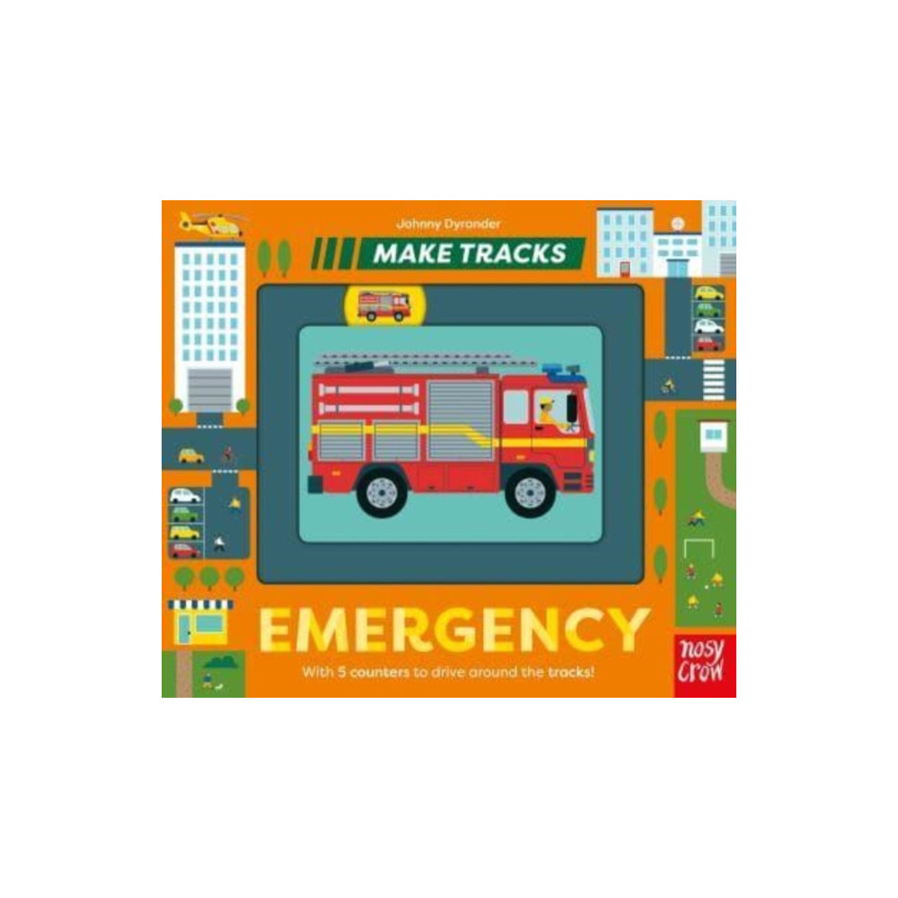 Produktbild för Make Tracks: Emergency (bok, board book, eng)