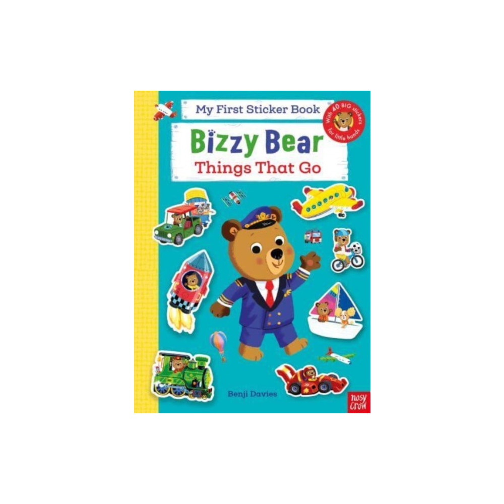 Produktbild för Bizzy Bear: My First Sticker Book Things That Go (häftad, eng)