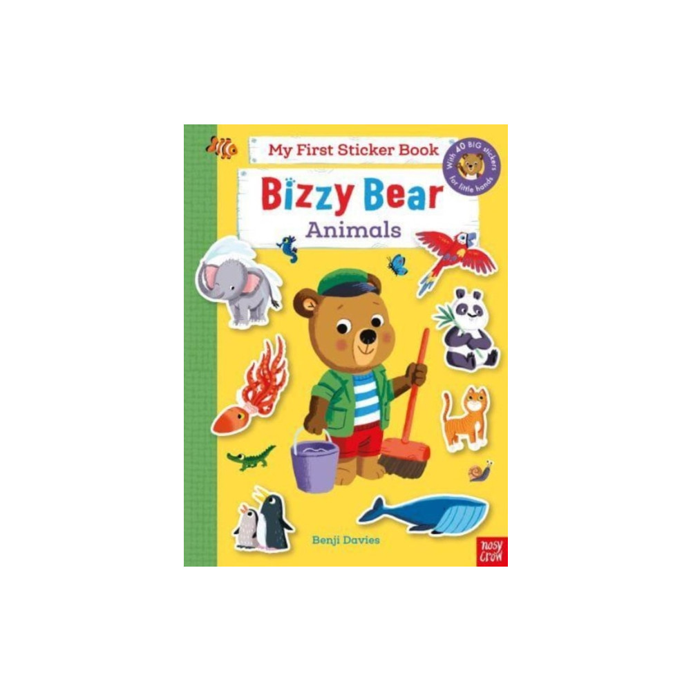 Produktbild för Bizzy Bear: My First Sticker Book Animals (häftad, eng)