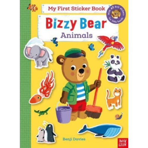 Nosy Crow Ltd Bizzy Bear: My First Sticker Book Animals (häftad, eng)