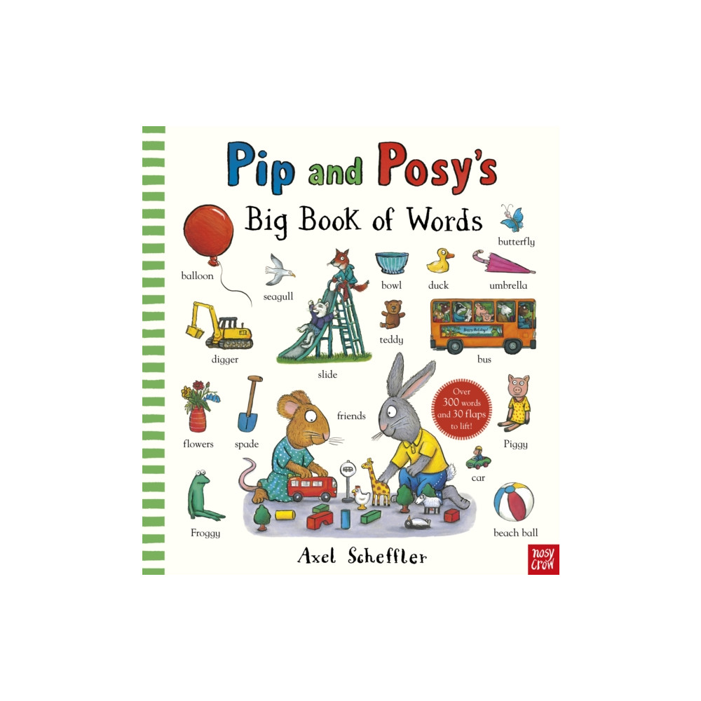 Produktbild för Pip and Posy's Big Book of Words (bok, board book, eng)