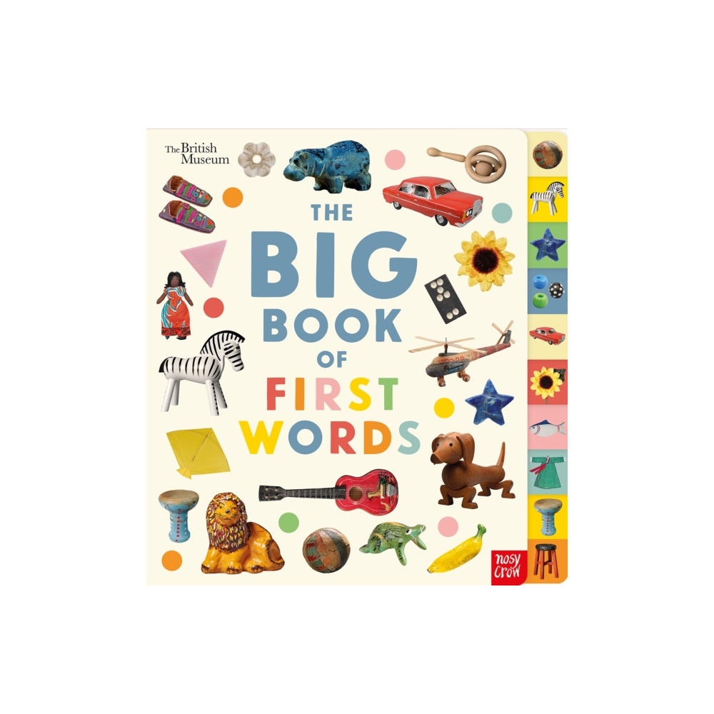 Produktbild för British Museum: The Big Book of First Words (bok, board book, eng)