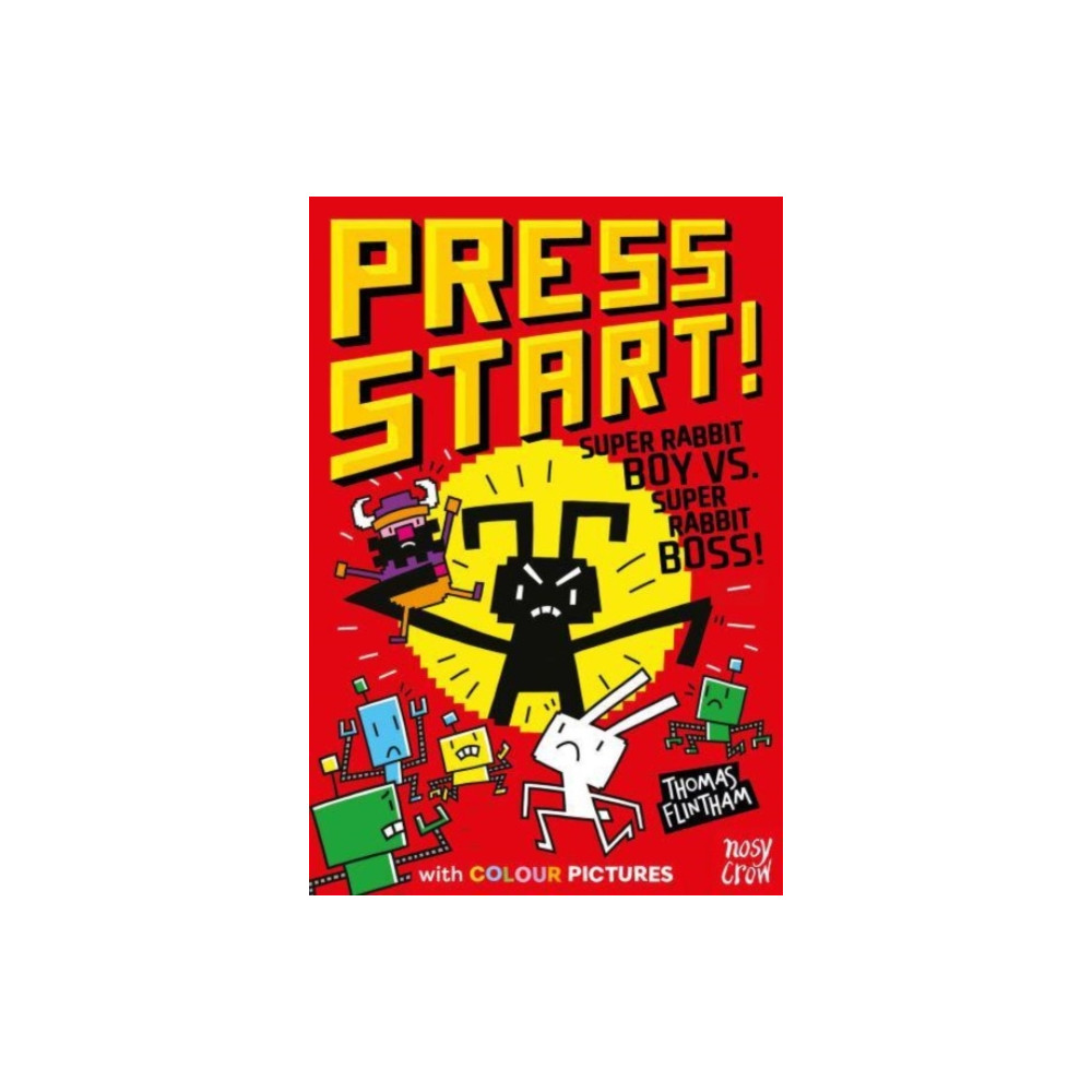 Produktbild för Press Start! Super Rabbit Boy vs Super Rabbit Boss! (häftad, eng)