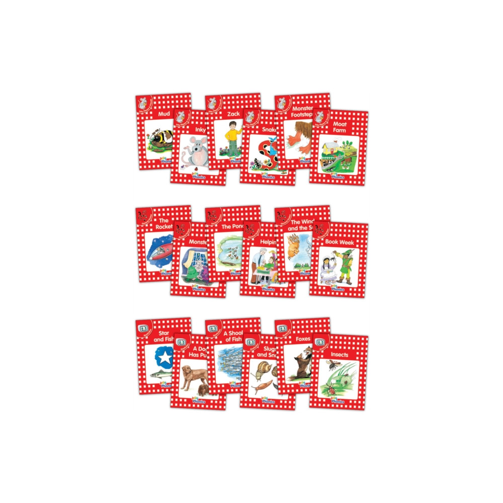Produktbild för Jolly Phonics Readers, Complete Set Level 1 (häftad, eng)