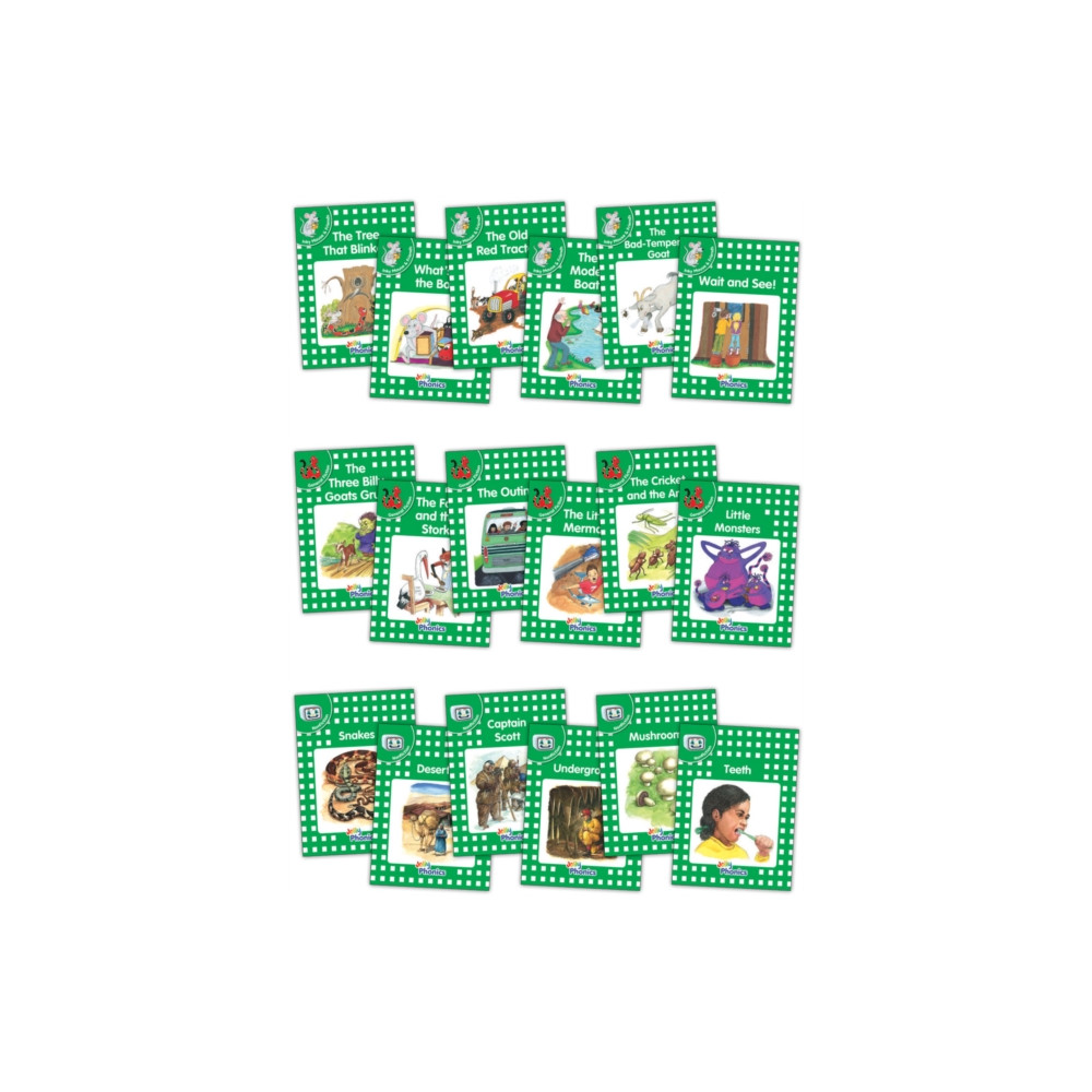 Produktbild för Jolly Phonics Readers, Complete Set Level 3 (häftad, eng)
