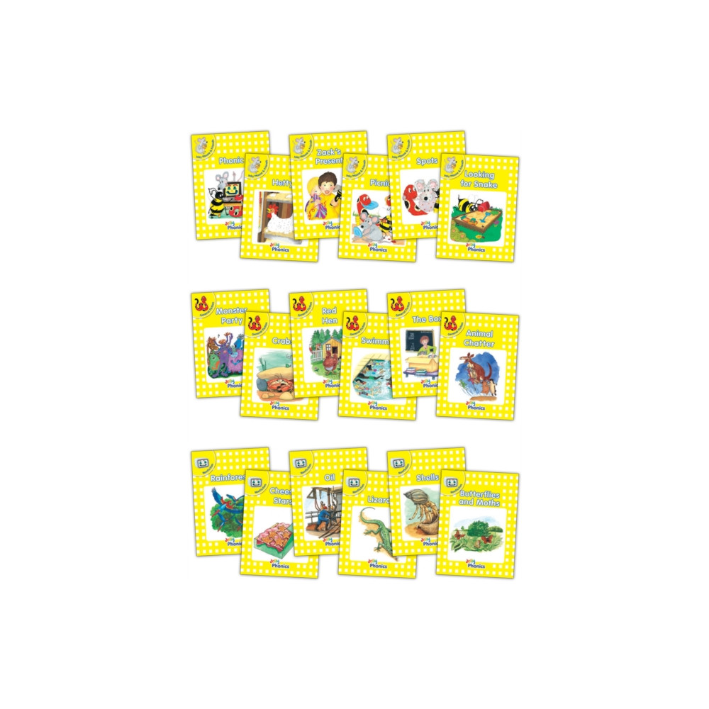 Produktbild för Jolly Phonics Readers, Complete Set Level 2 (häftad, eng)