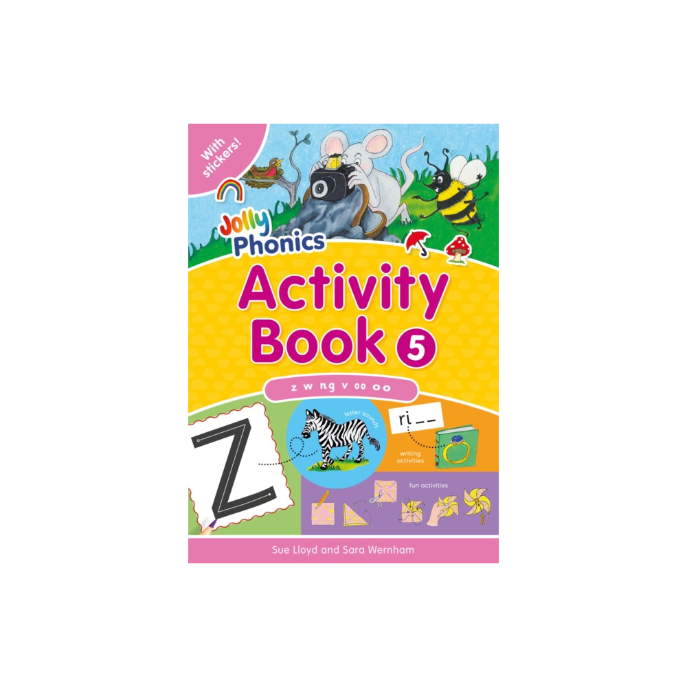 Produktbild för Jolly Phonics Activity Book 5 (häftad, eng)