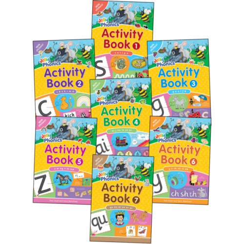 Jolly Learning Ltd Jolly Phonics Activity Books 1-7 (häftad, eng)