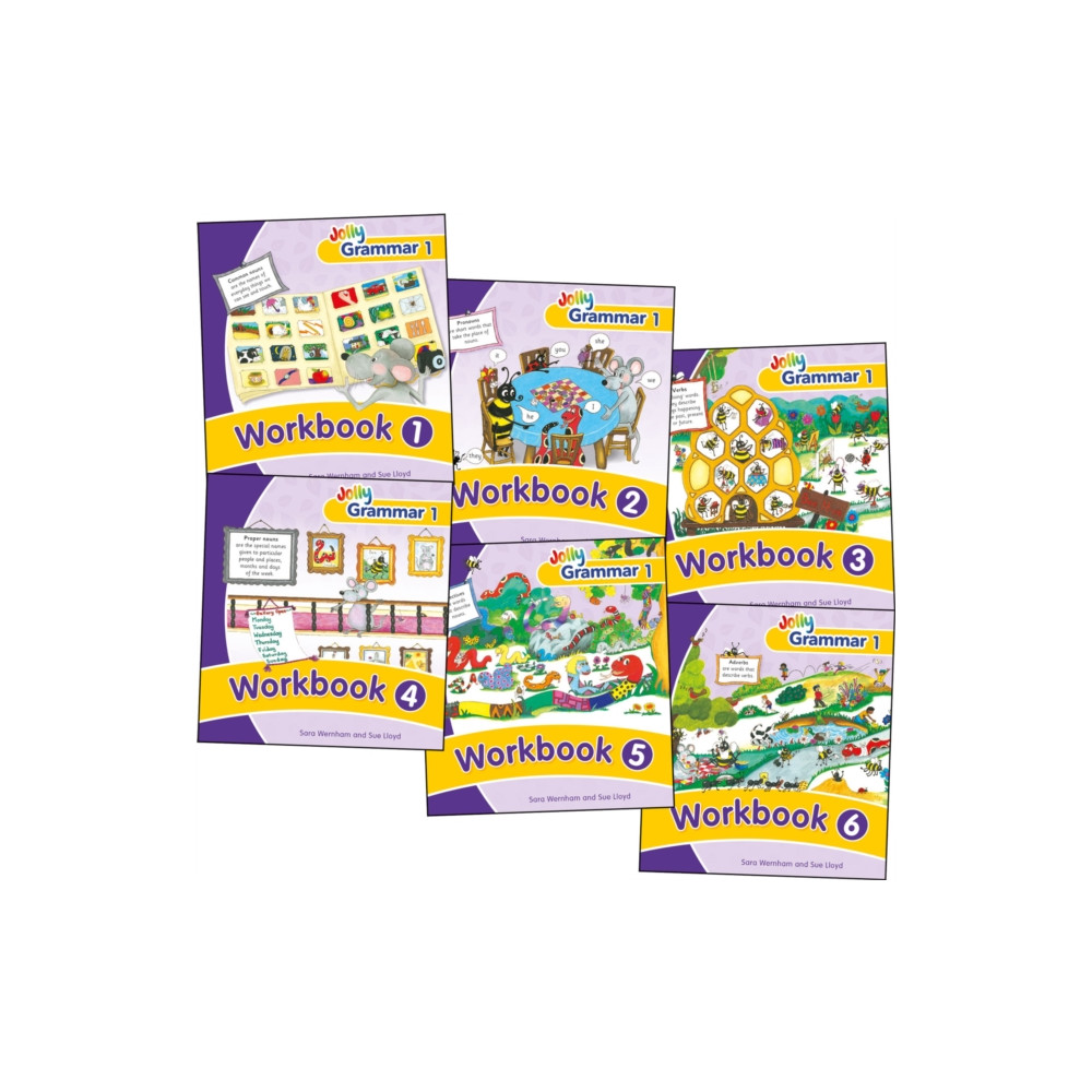 Produktbild för Grammar 1 Workbooks 1-6 (häftad, eng)