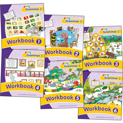 Jolly Learning Ltd Grammar 1 Workbooks 1-6 (häftad, eng)