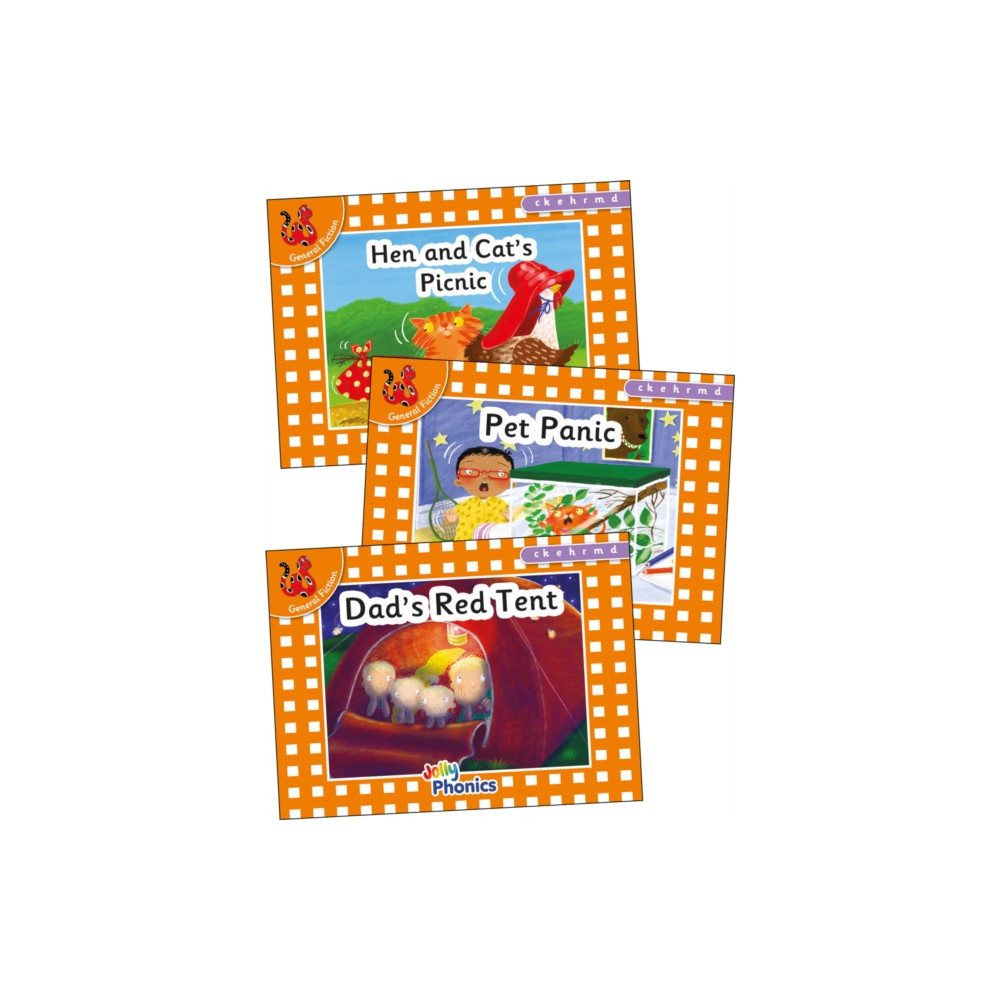 Produktbild för Jolly Phonics Orange Level Readers Set 2 (häftad, eng)