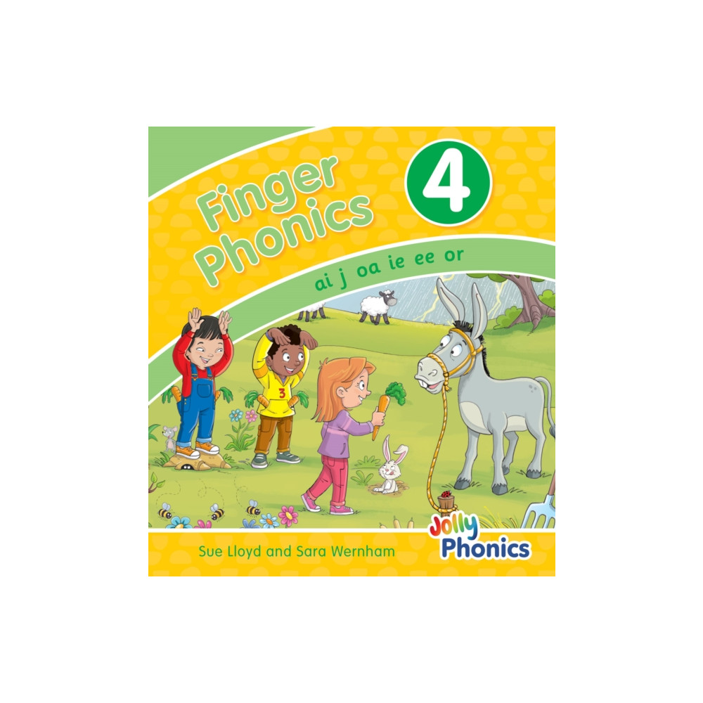 Produktbild för Finger Phonics Book 4 (bok, board book, eng)