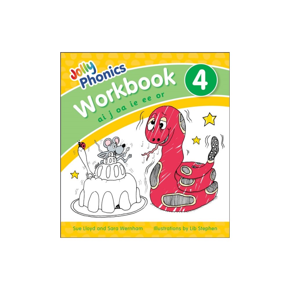 Produktbild för Jolly Phonics Workbook 4 (häftad, eng)