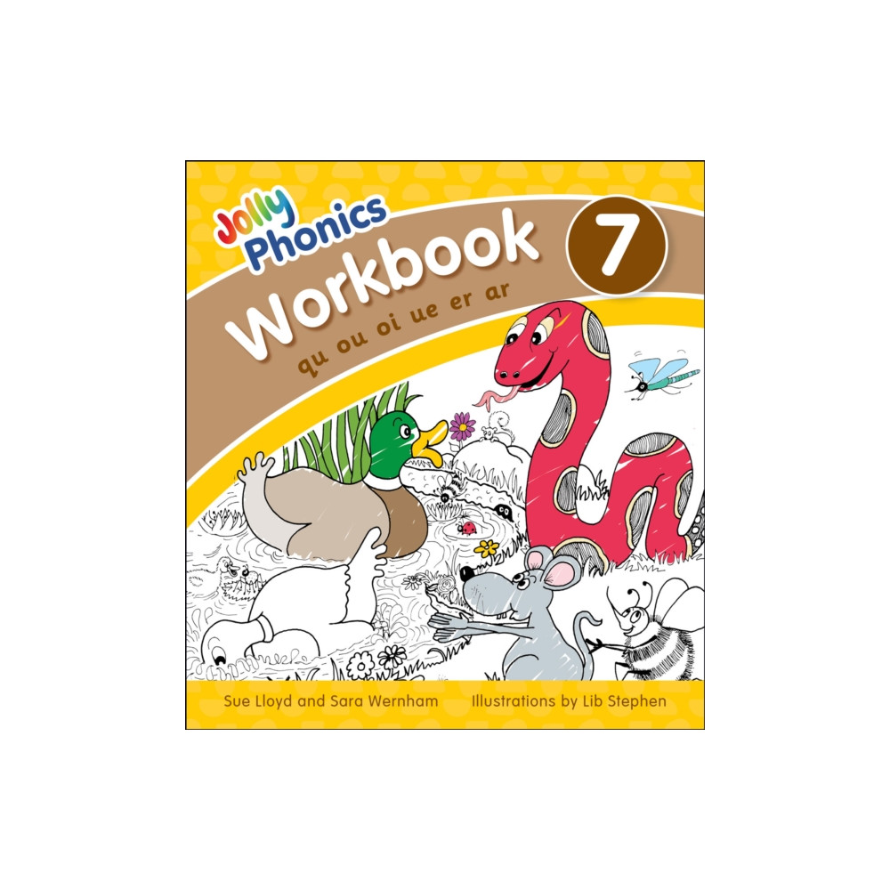 Produktbild för Jolly Phonics Workbook 7 (häftad, eng)