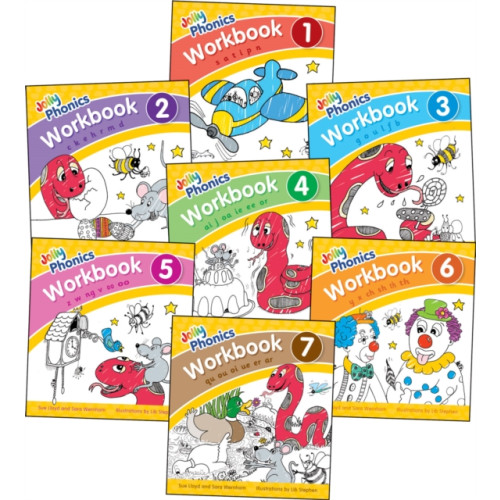 Jolly Learning Ltd Jolly Phonics Workbooks 1-7 (häftad, eng)