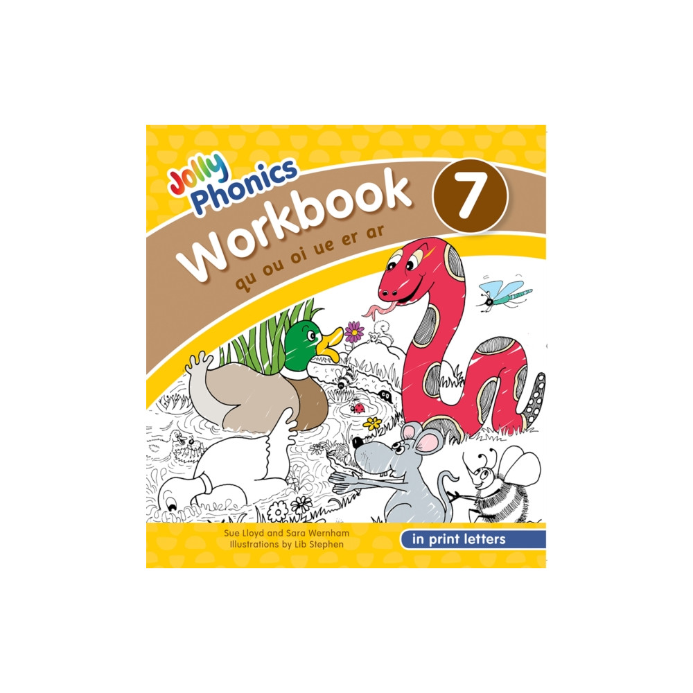 Produktbild för Jolly Phonics Workbook 7 (häftad, eng)