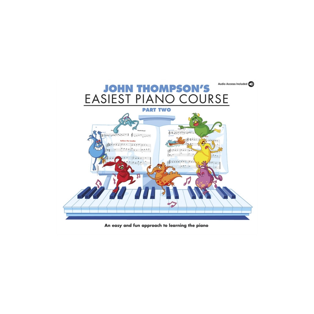 Produktbild för John Thompson's Easiest Piano Course (häftad, eng)