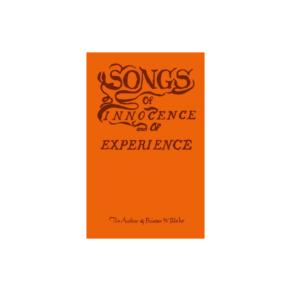 Produktbild för Songs of Innocence and of Experience (inbunden, eng)