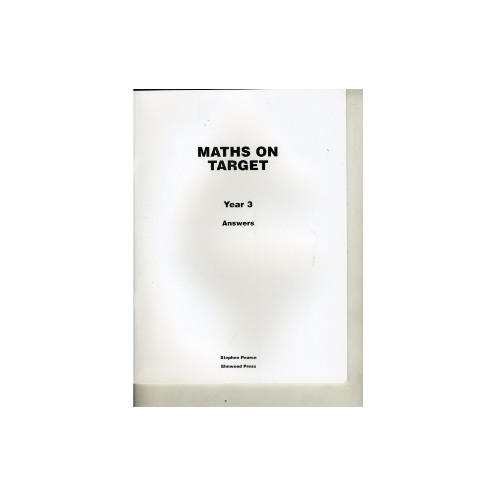 Produktbild för Maths on Target Year 3 Answers (häftad, eng)