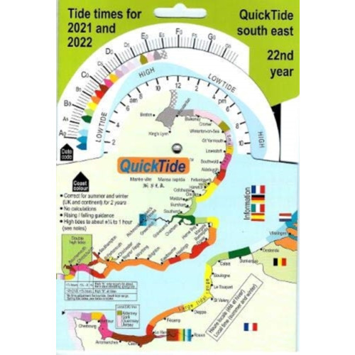 QT International Ltd QuickTide south east: tide times for 2021 and 2022, 22nd year (bok, eng)
