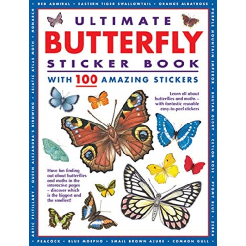 Anness publishing Ultimate Butterfly Sticker Book (häftad, eng)