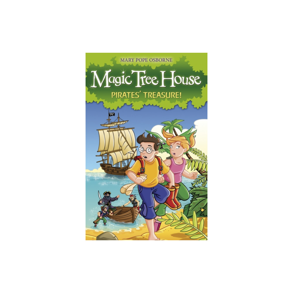 Produktbild för Magic Tree House 4: Pirates' Treasure! (häftad, eng)