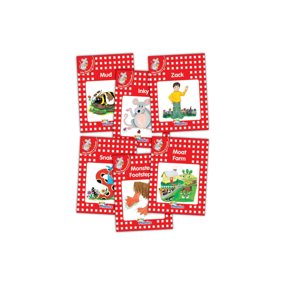 Produktbild för Jolly Phonics Readers, Inky & Friends, Level 1 (häftad, eng)