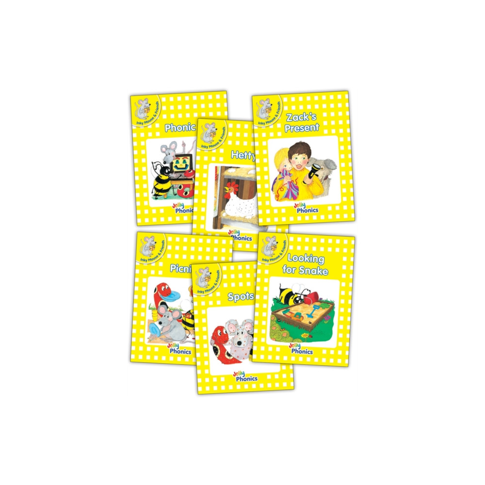 Produktbild för Jolly Phonics Readers, Inky & Friends, Level 2 (häftad, eng)