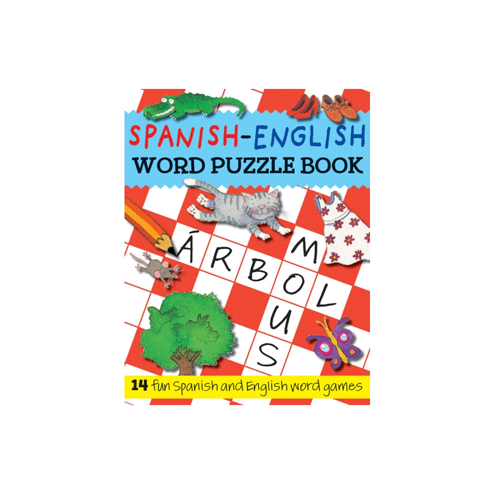 Produktbild för Word Puzzles Spanish-English (häftad, eng)