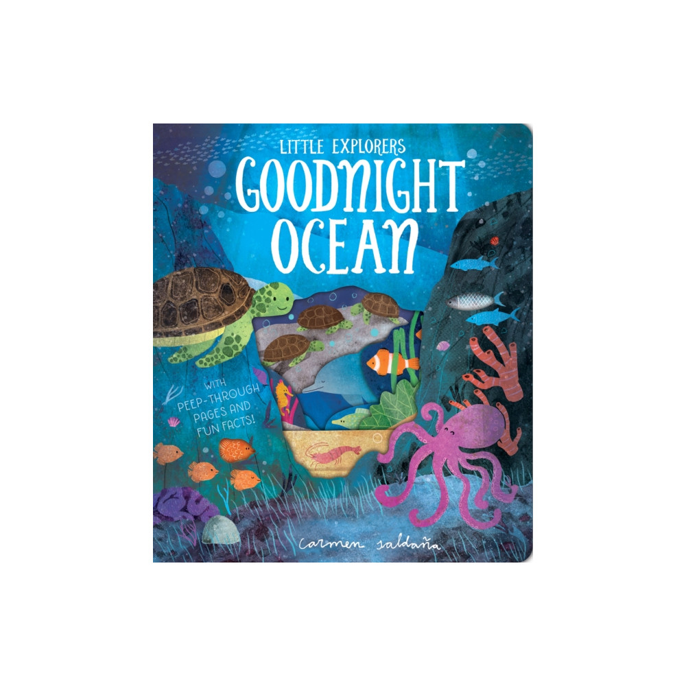 Produktbild för Goodnight Ocean (bok, board book, eng)