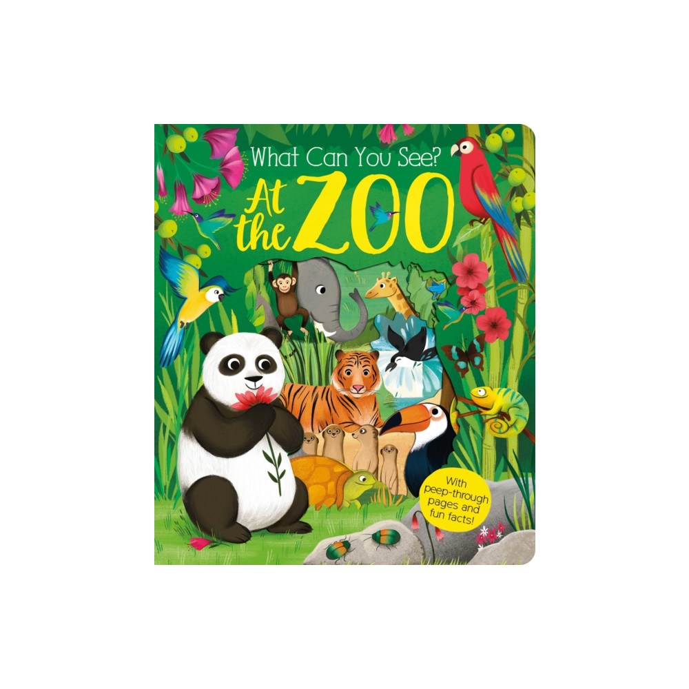 Produktbild för What Can You See at the Zoo? (bok, board book, eng)