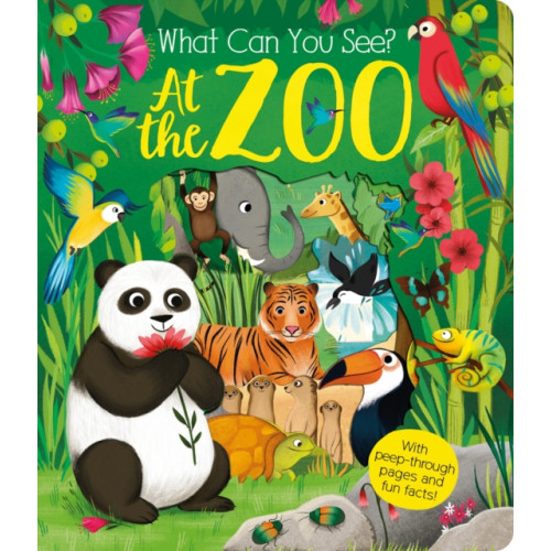Little Tiger Press Group What Can You See at the Zoo? (bok, board book, eng)