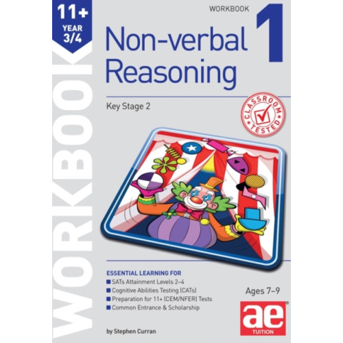 Accelerated Education Publications Ltd 11+ Non-Verbal Reasoning Year 3/4 Workbook 1 (häftad, eng)