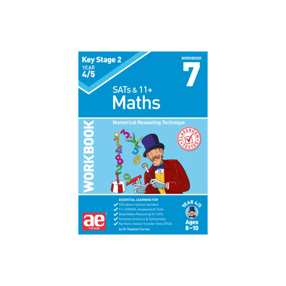 Produktbild för KS2 Maths Year 4/5 Workbook 7 (häftad, eng)