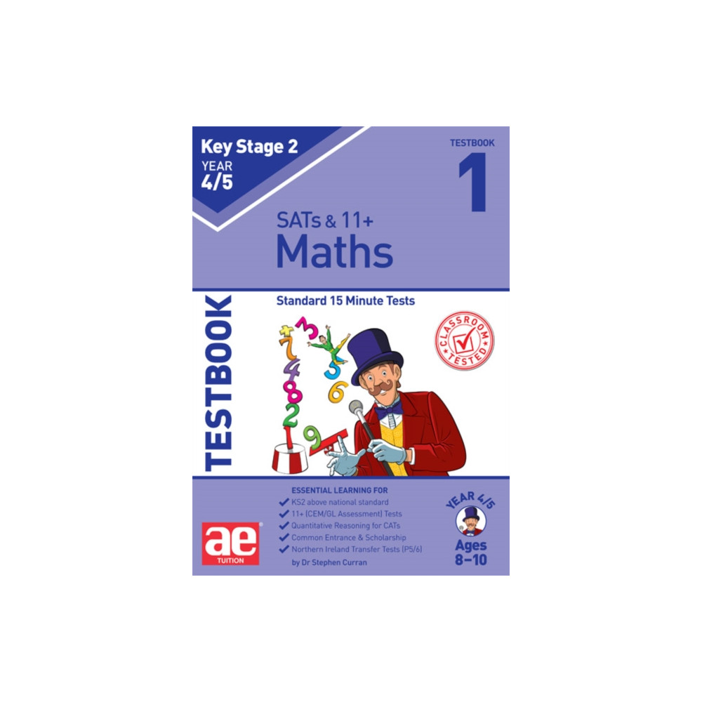 Produktbild för KS2 Maths Year 4/5 Testbook 1 (häftad, eng)