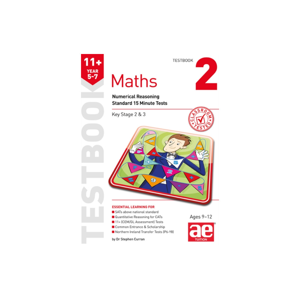 Produktbild för 11+ Maths Year 5-7 Testbook 2 (häftad, eng)