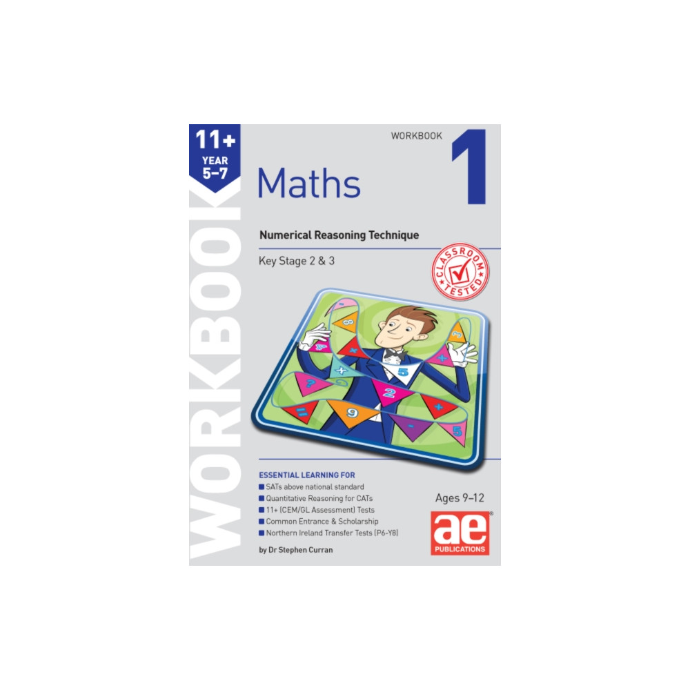 Produktbild för 11+ Maths Year 5-7 Workbook 1 (häftad, eng)