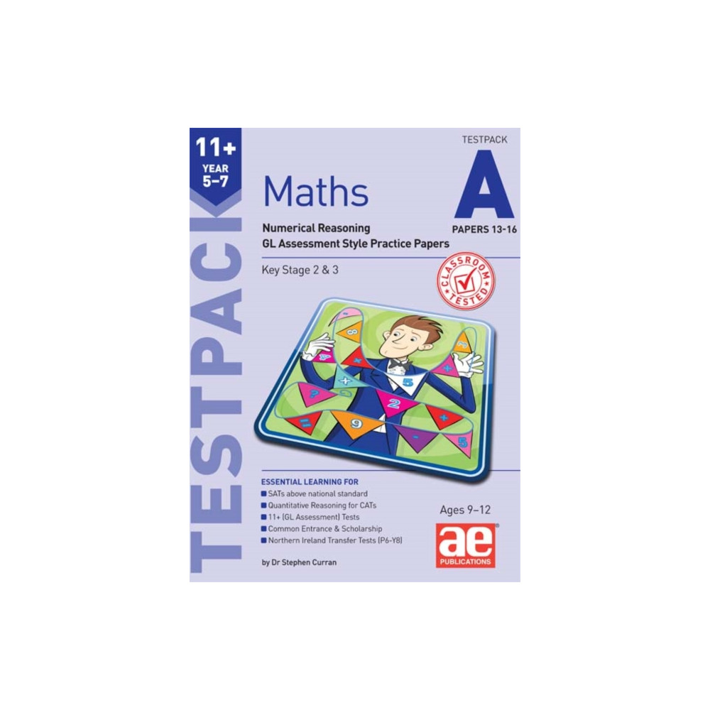 Produktbild för 11+ Maths Year 5-7 Testpack A Papers 13-16