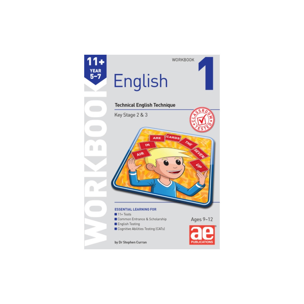 Produktbild för 11+ English Year 5-7 Workbook 1 (häftad, eng)