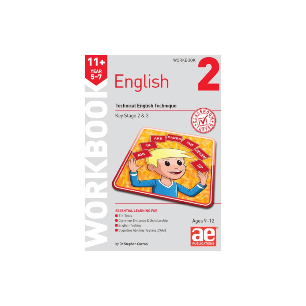 Produktbild för 11+ English Year 5-7 Workbook 2 (häftad, eng)